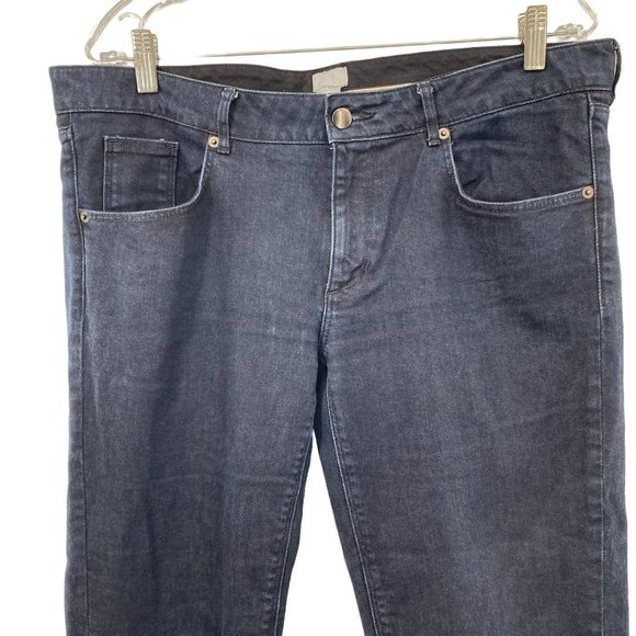 H&M JEANS NAVY WOMENS SIZE 34 - Picture 1 of 6